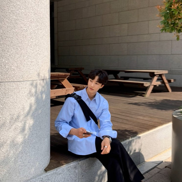 S8 No. 384 Collared Button Up