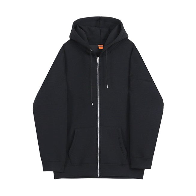 S8 No. 385 Loose Zip-Up Hoodie