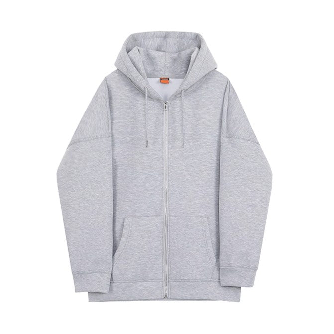 S8 No. 385 Loose Zip-Up Hoodie
