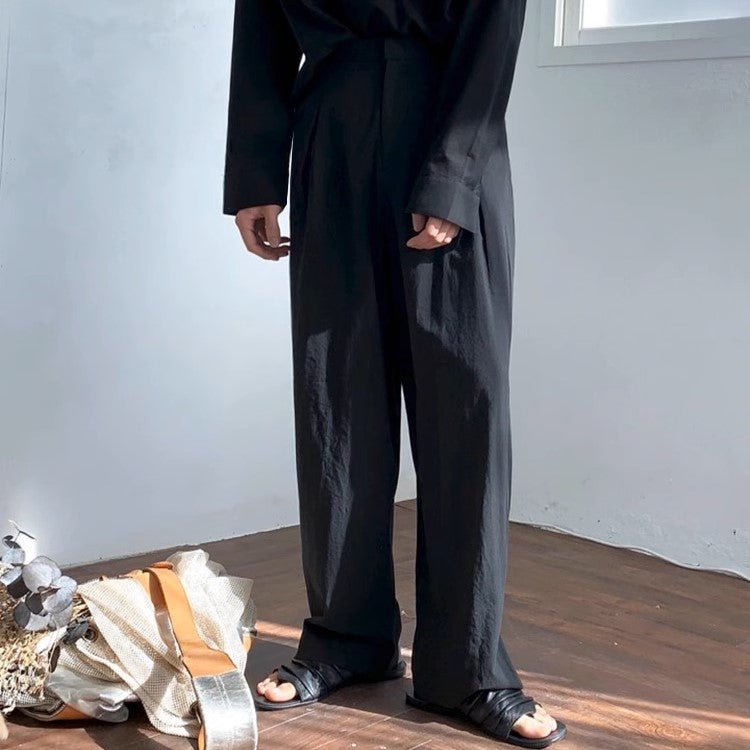 S8 No. 394 Linen Straight Pants