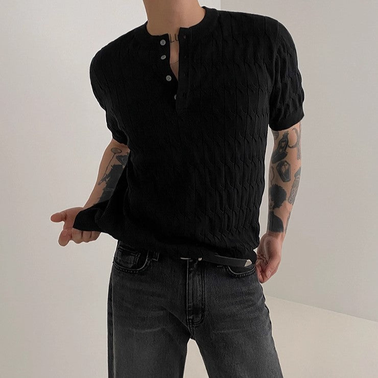 S8 No. 397 Knit Half-Sleeved T-shirt