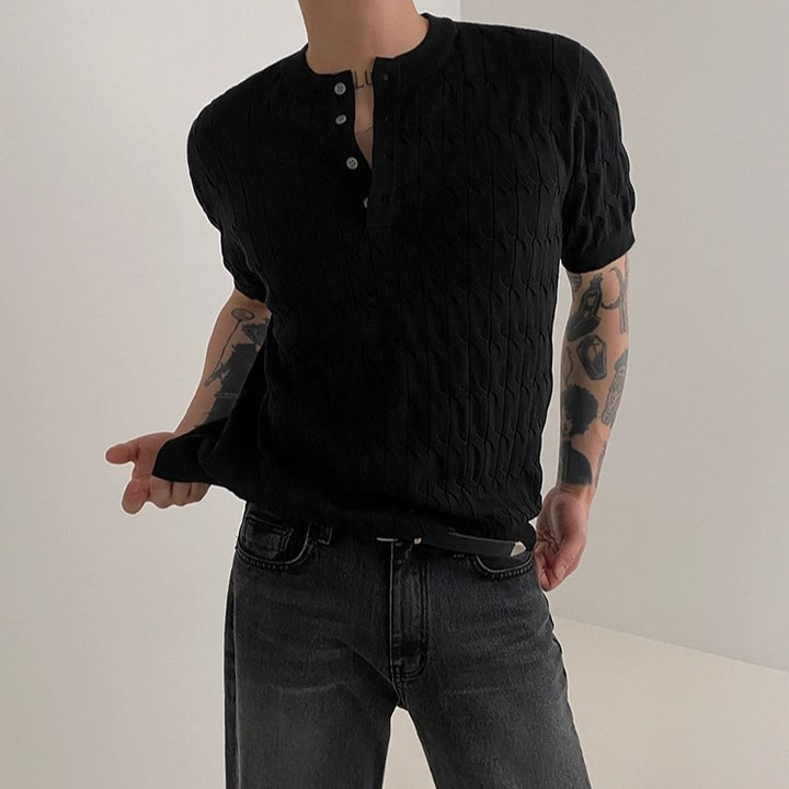 S8 No. 397 Knit Half-Sleeved T-shirt