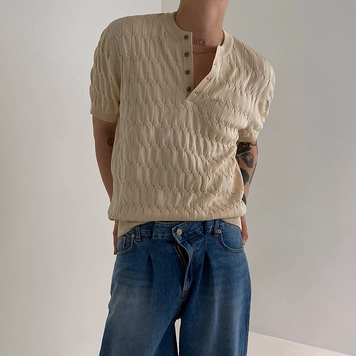 S8 No. 397 Knit Half-Sleeved T-shirt