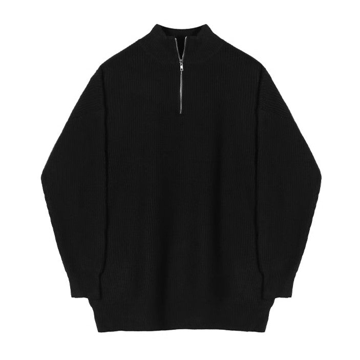 S8 No. 405 Knit Quarter-Zip Sweater