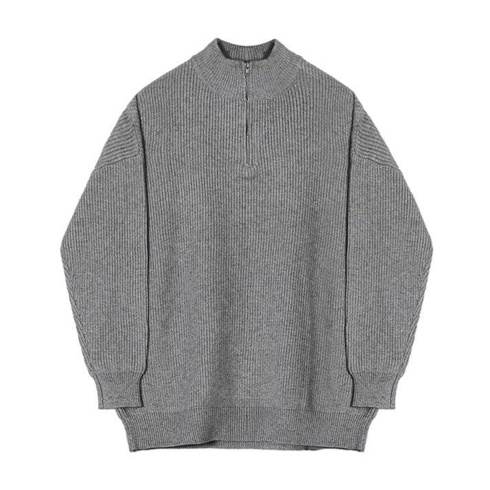 S8 No. 405 Knit Quarter-Zip Sweater