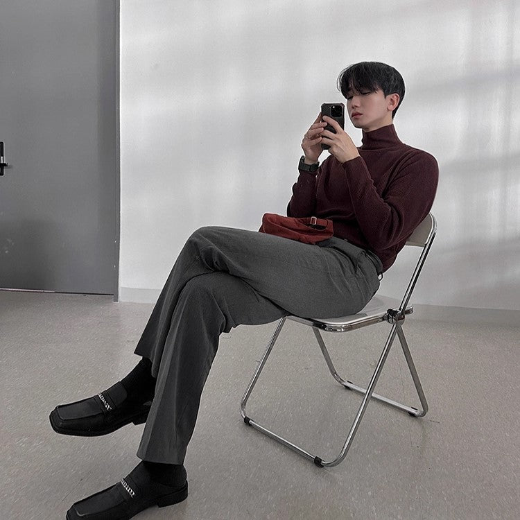 S8 No. 423 Half-High Neck Knit Sweater
