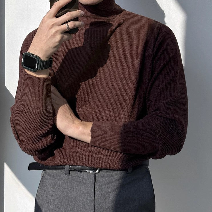 S8 No. 423 Half-High Neck Knit Sweater