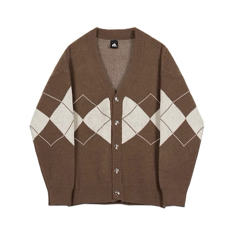 S8 No. 438 Casual V-neck Knit Cardigan