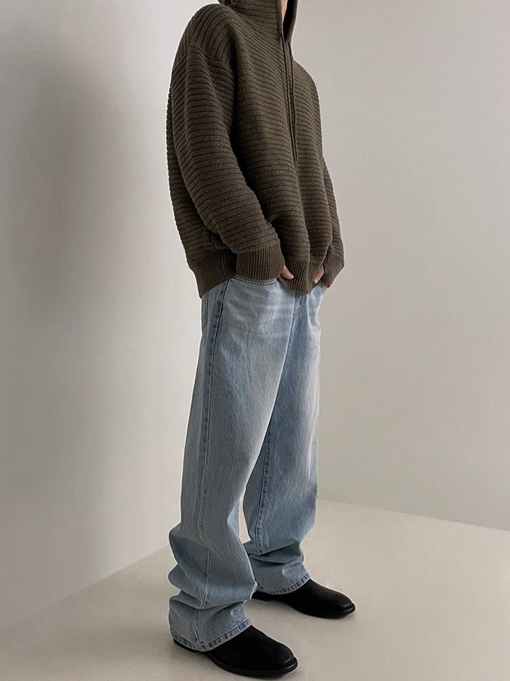 S8 No. 441 Casual Knit Hoodie