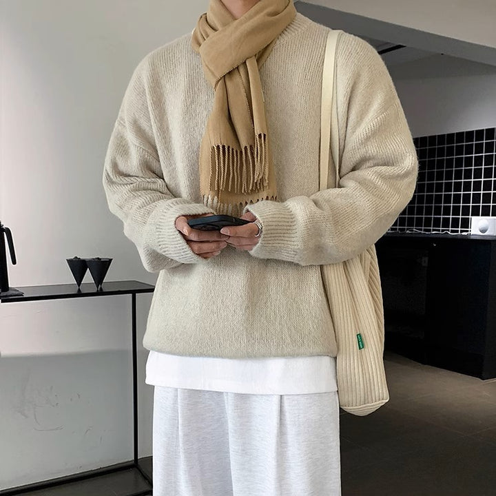 S8 No. 444 Round Neck Knit Sweater