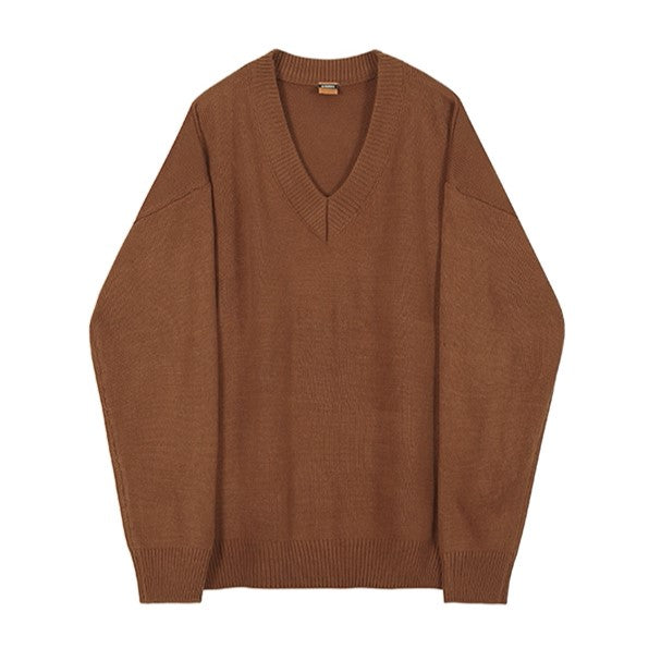 S8 No. 454 Thick V-neck Sweater