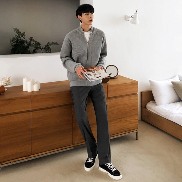 S8 No. 465 Zip Up Knit Jacket