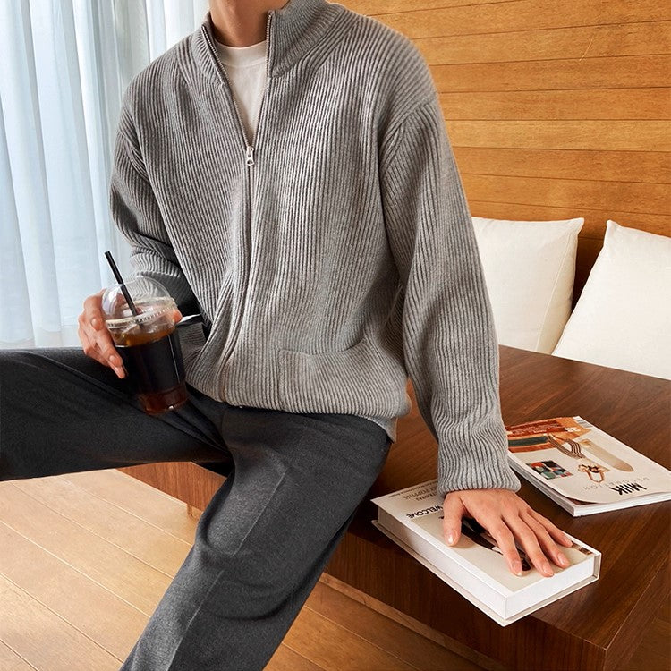 S8 No. 465 Zip Up Knit Jacket