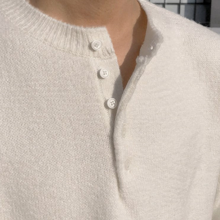 S8 No. 480 Loose Crewneck Knit Sweater