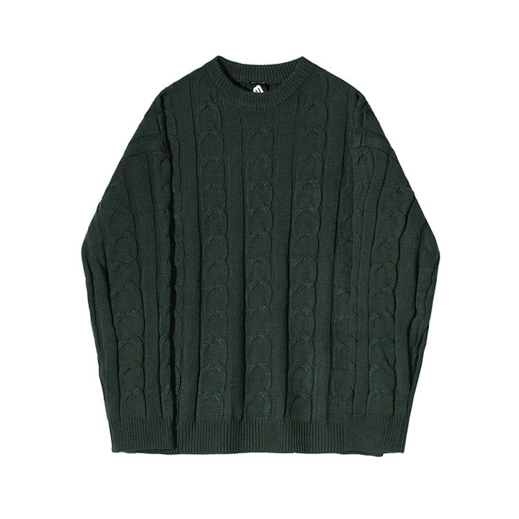S8 No. 486 Loose Twist Knit Sweater