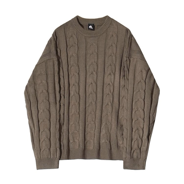 S8 No. 486 Loose Twist Knit Sweater
