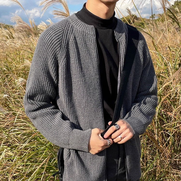S8 No. 490 Pleated Zip-Up Jacket