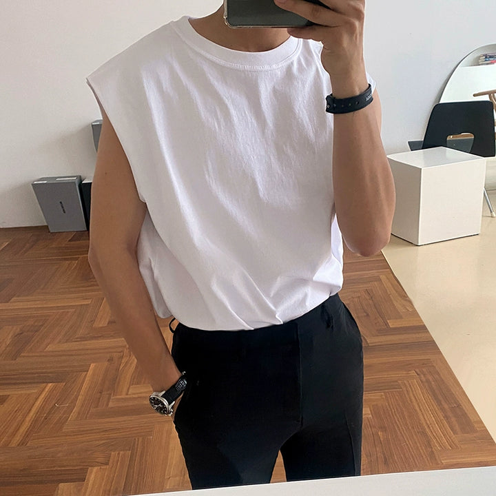 KC NO. 383 SLEEVELESS SUMMER TEE |MT