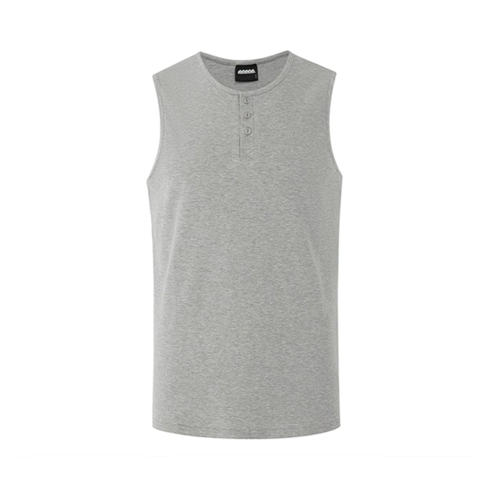 S8 No. 682 Sleeveless Ribbed Henley