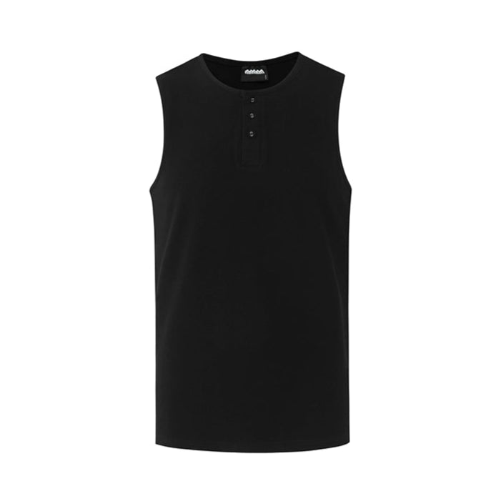 S8 No. 682 Sleeveless Ribbed Henley