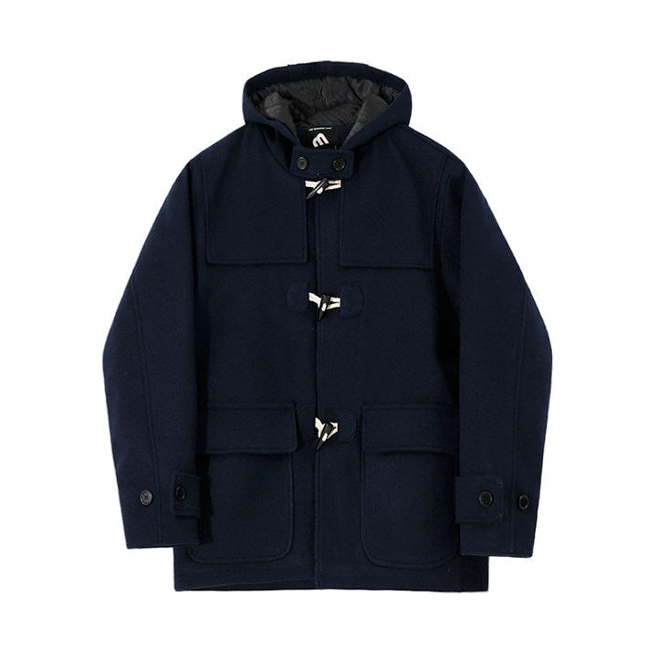 S8 No. 714 Hooded Wool Duffle Jacket
