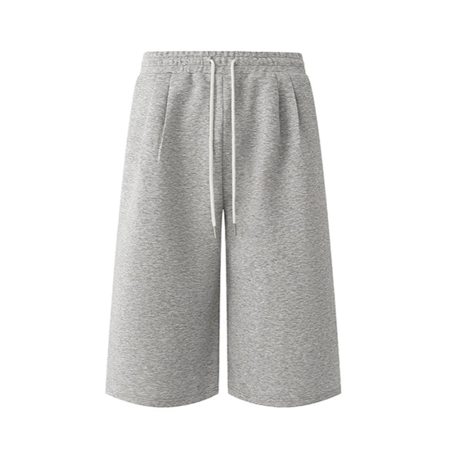 S8 No. 640 Wide-Leg Drop-Crotch Sweat Shorts