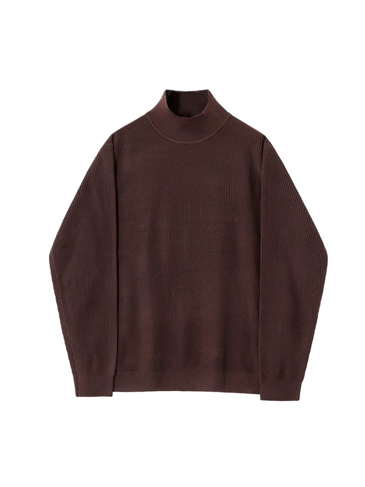 KC No. 423 Half-High Neck Knit Sweater