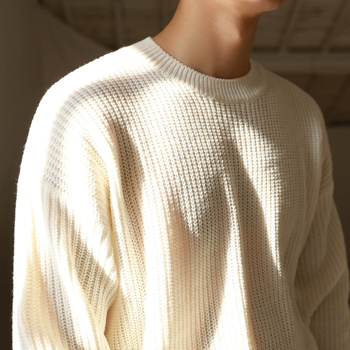 KC NO. 400 Knit Round Neck Sweater