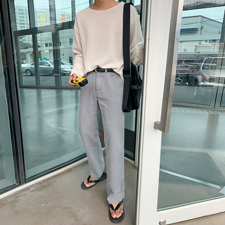 S8 No. 462 Thin White Knit T-Shirt