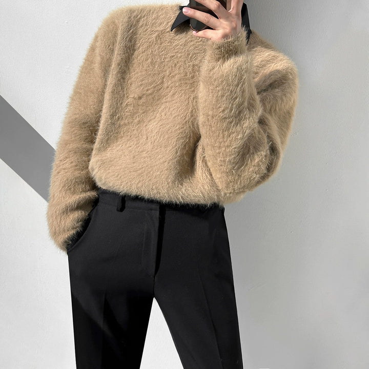 S8 No. 458 Mink Crew Neck Sweater