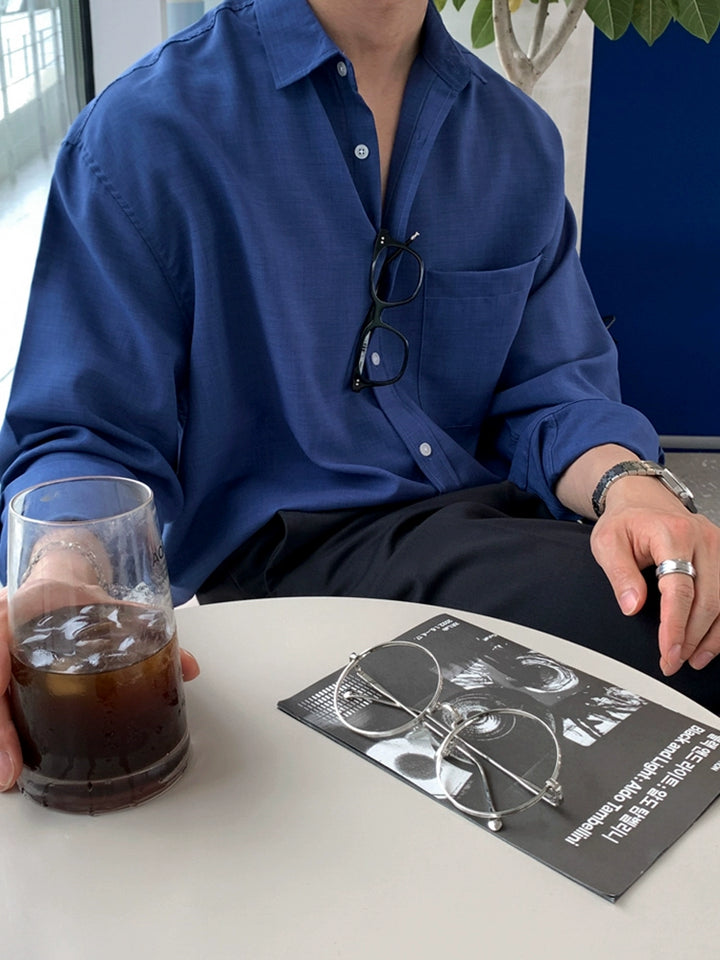 S8 No. 351 Casual Collared Shirt