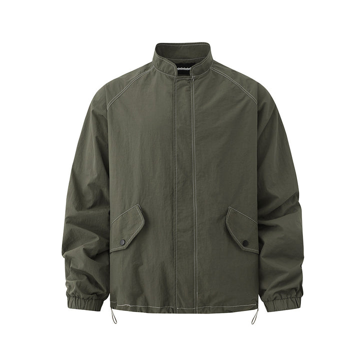 S8 No. 711 Relaxed Nylon Zip-Up Jacket