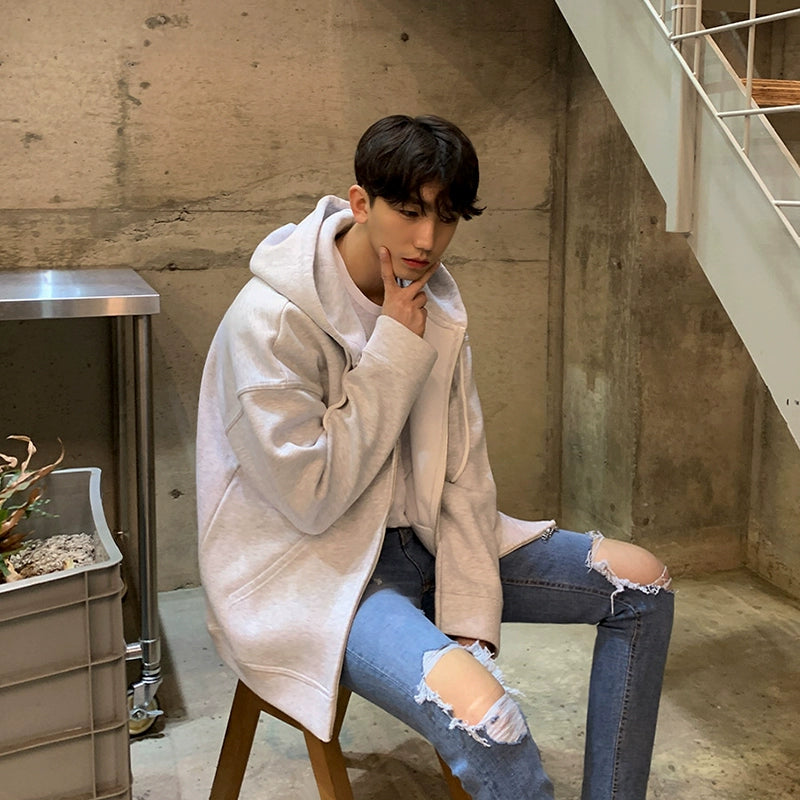 KC NO. 385 LOOSE ZIP-UP HOODIE |MO