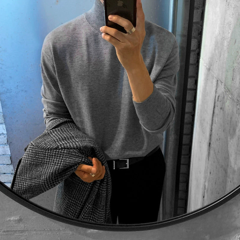 S8 No. 474 Casual Turtleneck Sweater