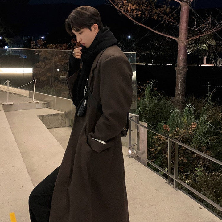 S8 No. 187 Mid-Length Woolen Overcoat