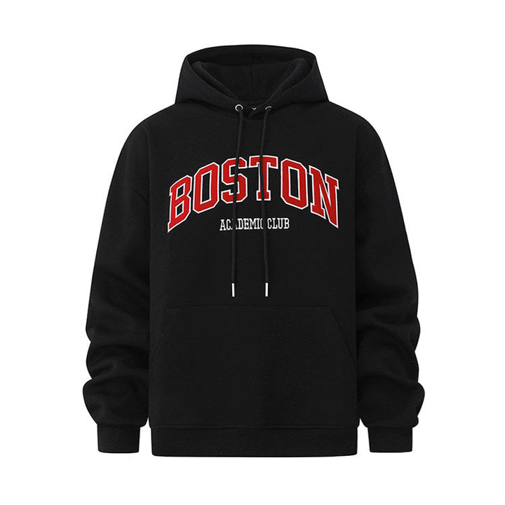 S8 No. 713 Boston Embroidered Oversized Hoodie