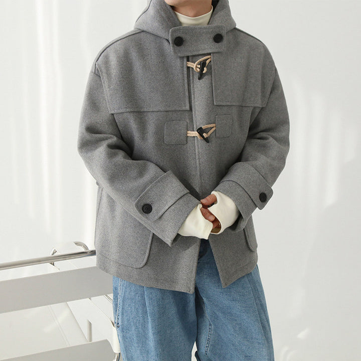 S8 No. 714 Hooded Wool Duffle Jacket
