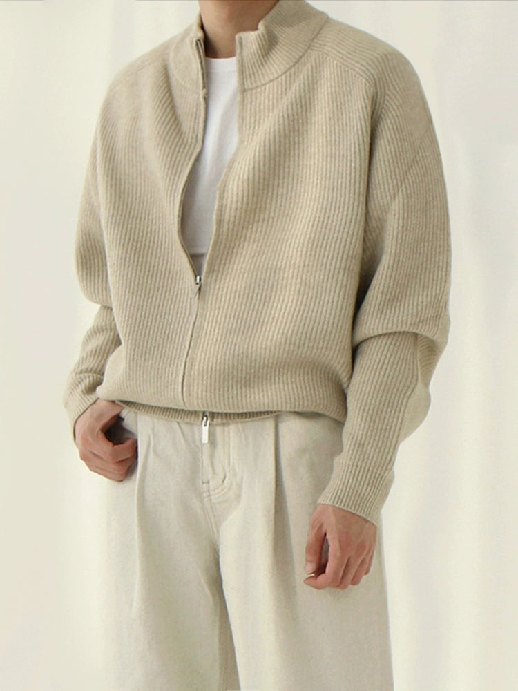 KC No. 415 Zip-up Knit Jacket
