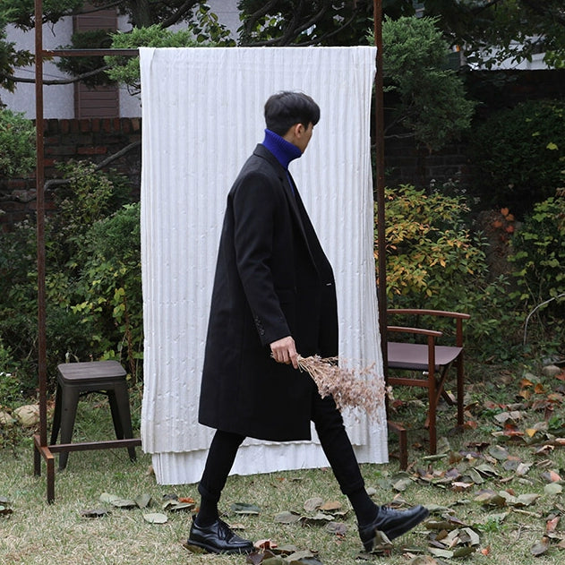 S8 No. 499 Pleated Knit Turtleneck