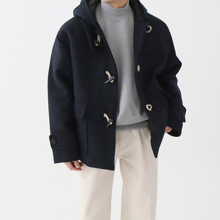 S8 No. 714 Hooded Wool Duffle Jacket