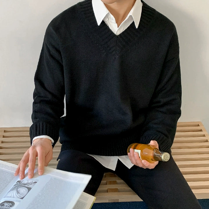 S8 No. 280 V-Neck Knit Sweater