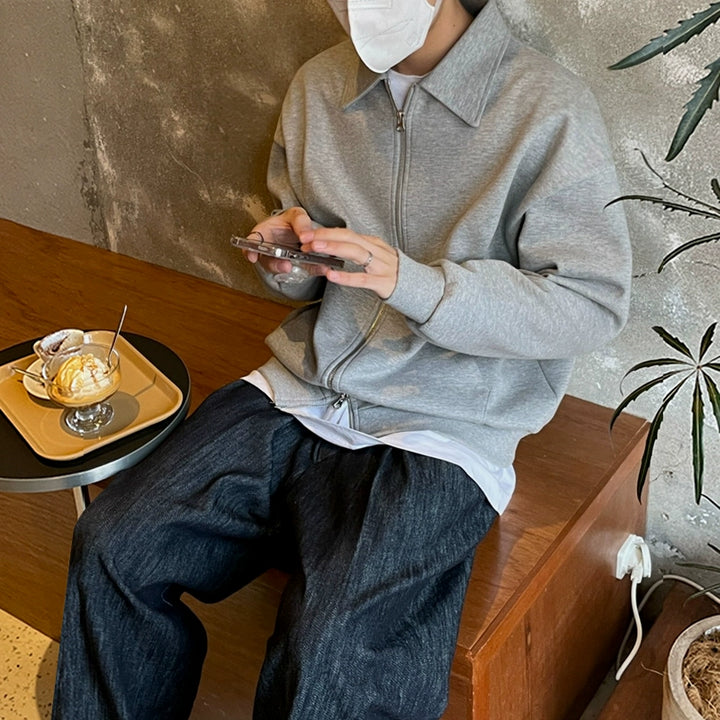 S8 No. 346 Gray Cardigan Sweater