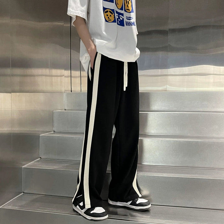 S8 No. 190 Slit Wide-Leg Pants