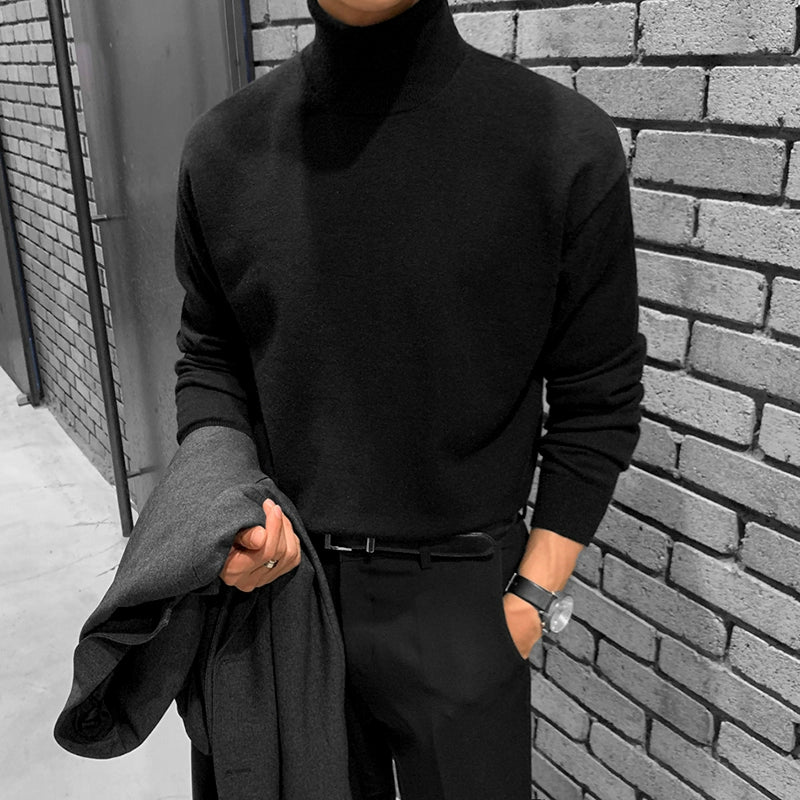 S8 No. 474 Casual Turtleneck Sweater