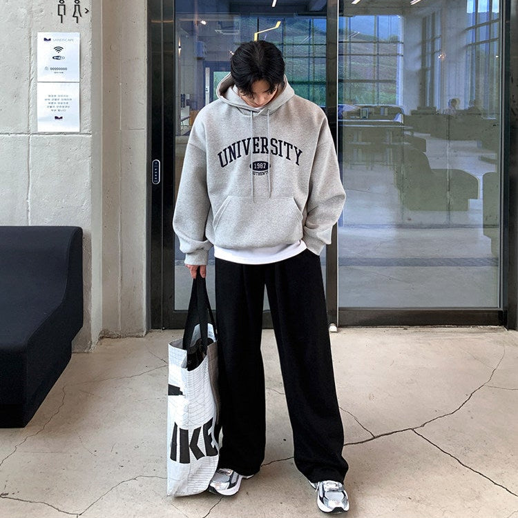 S8 No. 707 Embroidered University Hoodie