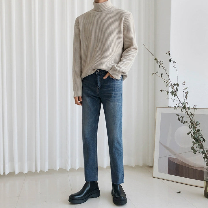 S8 No. 487 Casual Knit Turtleneck