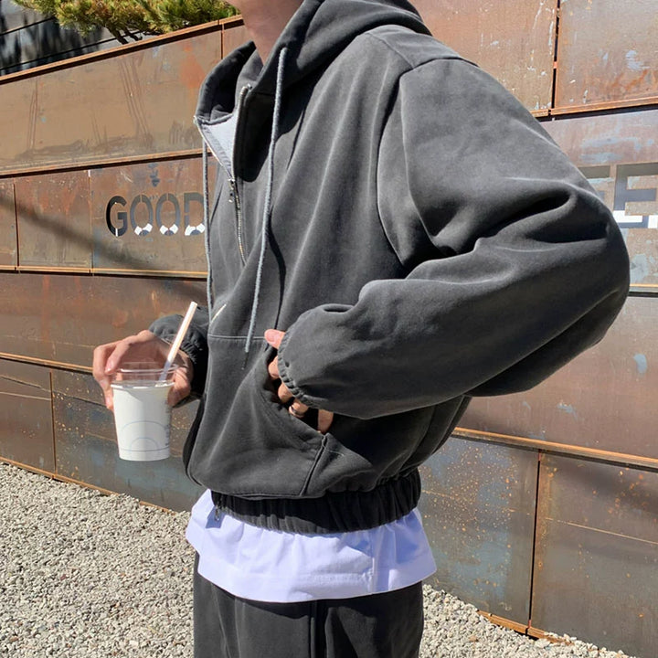 KC No. 401 Washed Hoodie and Sweatpants