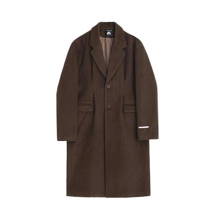 S8 No. 187 Mid-Length Woolen Overcoat