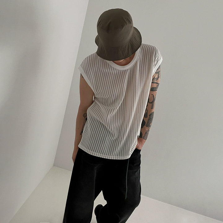 S8 No. 357 Hollow Knit Vest