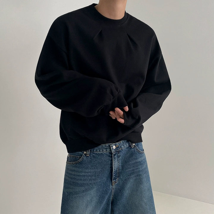 KC NO. 372 LOOSE ROUNDNECK SWEATSHIRT |MT